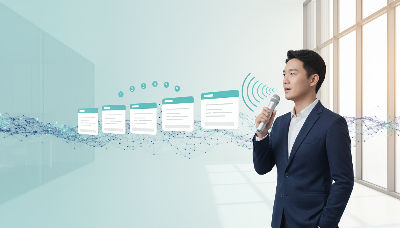 Workflow Video: From Voice-to-Slides in 5 Clicks — The Smarter Way to Build Presentations with AI