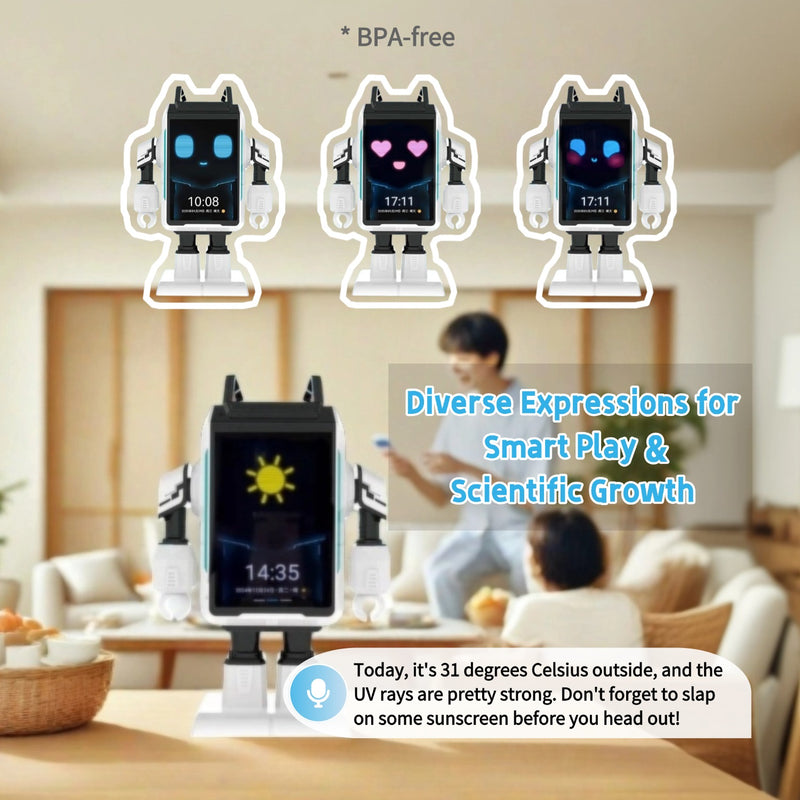 TalkiCardo™ AI Language Learning Robot for Kids | Smart Educational Toy & Perfect Christmas Gift