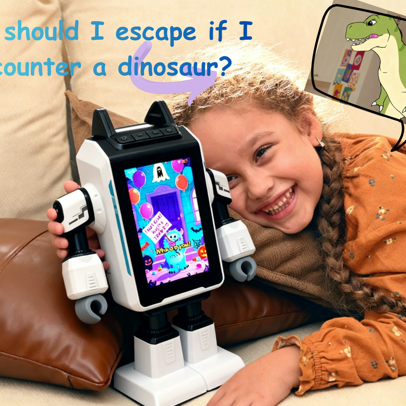 TalkiCardo AI Learning Robot – The Best Christmas Gift for Kids