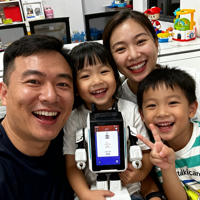 TalkiCardo AI Learning Robot – The Best Christmas Gift for Kids